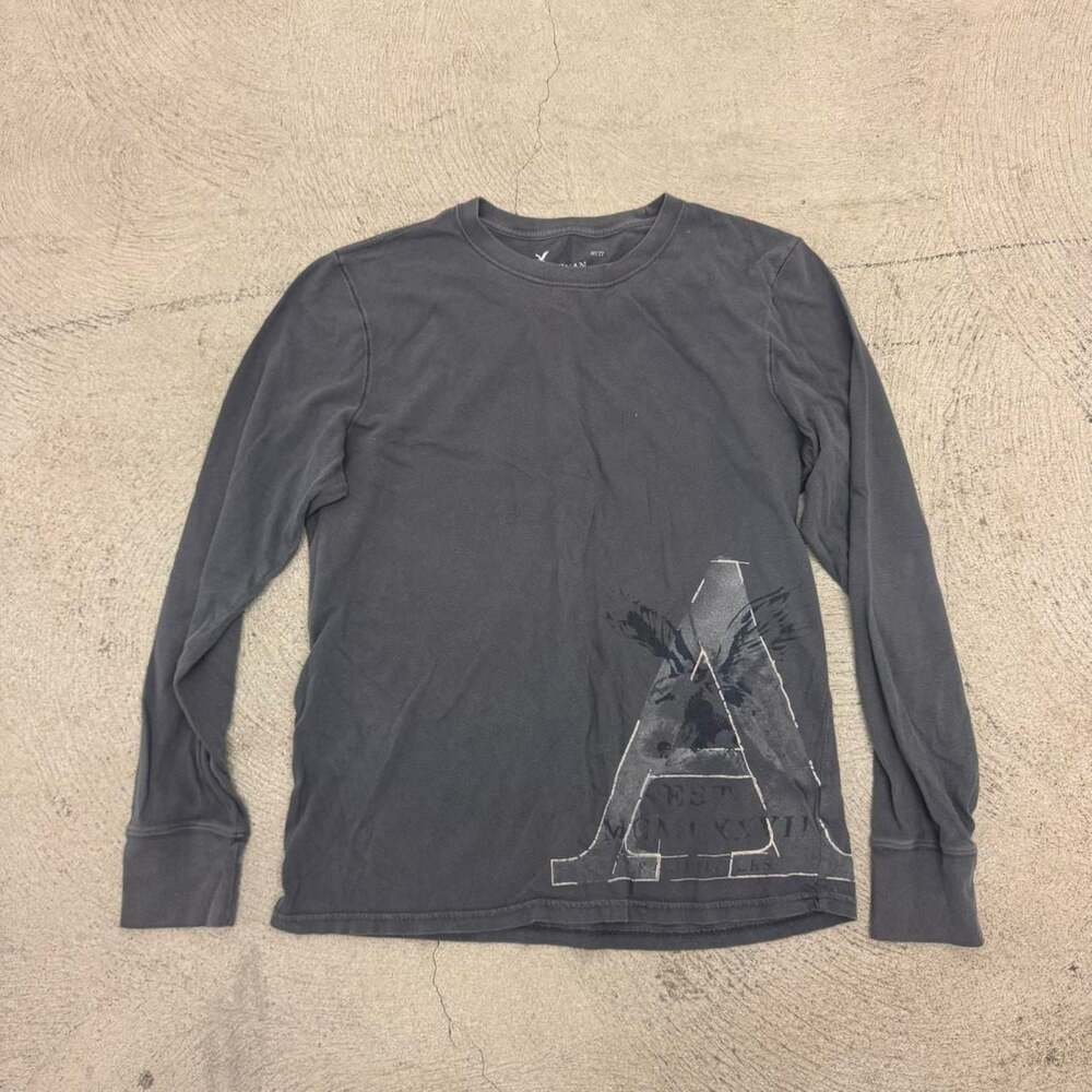 American Eagle Outfitters Y2K Graphic Long Sleeve Shirt